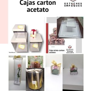 Cajas varias