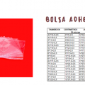 bolsa adhesiva bolsa adhesiva